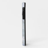 Zwarte en witte luxe abstracte moderne kunst Case-Mate iPhone case (Achterkant/links)