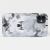 Zwarte en witte luxe abstracte moderne kunst Case-Mate iPhone case (Achterkant (horizontaal))