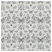 Zwarte en witte magische moth stof (Close Up)