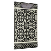 Zwarte en Witte Mandala Motif door Vision Studio Klembord (Rechts)