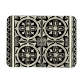 Zwarte en Witte Mandala Motif door Vision Studio Magneet (Horizontaal)