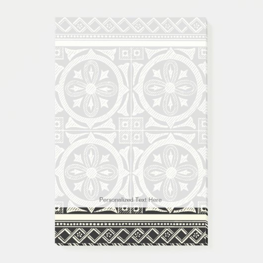 Zwarte en Witte Mandala Motif door Vision Studio Post-it® Notes (Voorkant)