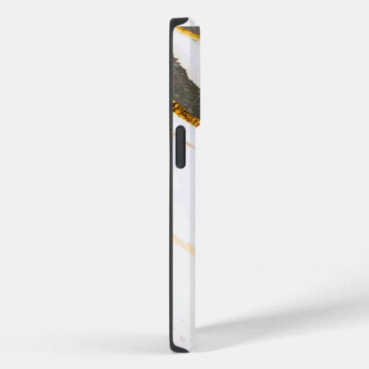 Zwarte en witte marmer Case-Mate iPhone case (Achterkant / Rechts)