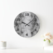 Zwarte en witte marmer grote klok (Huis)