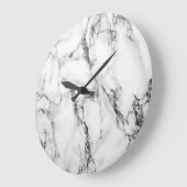 zwarte en witte marmer grote klok (Hoek)