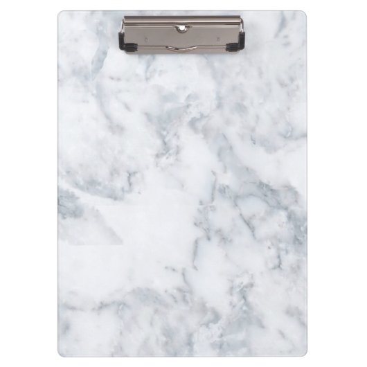 Zwarte en witte marmer klembord (Voorkant)