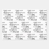 Zwarte en witte moderne Kerstmis Inpakpapier Vel (Voorkant 2)