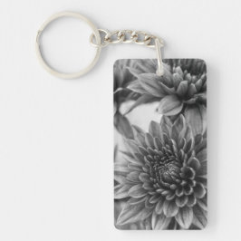 Zwarte en witte moeders sleutelhanger