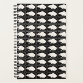 Zwarte en witte muis van Julie de Graag 2022 Planner (Voorkant)