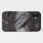 zwarte en witte nachtelijke hemel Case-Mate iPhone case (Achterkant (horizontaal))