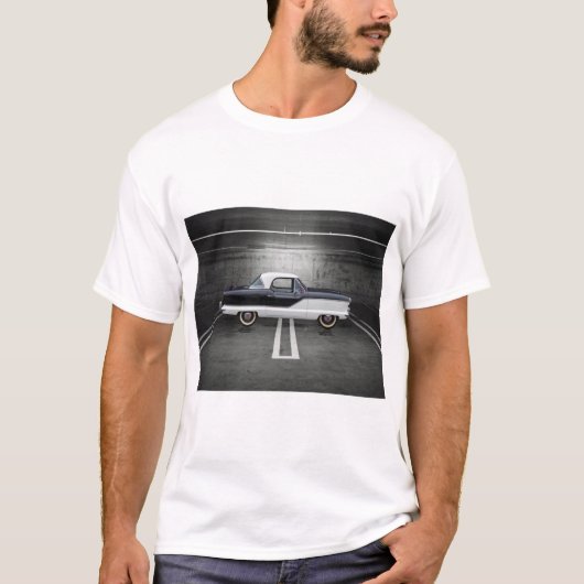 Zwarte en witte Nash T-shirt (Voorkant)