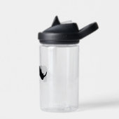 Zwarte en Witte Neushoorn Waterfles (Links)