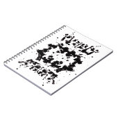 Zwarte en witte Notitieboek (Linkerzijde)