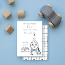 Zwarte en witte olifant 1e verjaardag Jongen Party