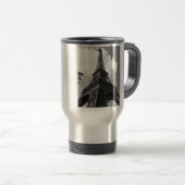Zwarte en witte olifantentoren in Parijs Reisbeker (Voorkant rechts)