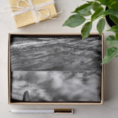 Zwarte en witte olivelpompeenheid tissuepapier (Geschenk)