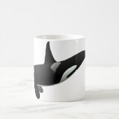Zwarte en Witte Orca Killer Whale Koffiemok (Center)
