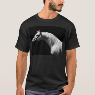 Zwarte en witte paarden t-shirt