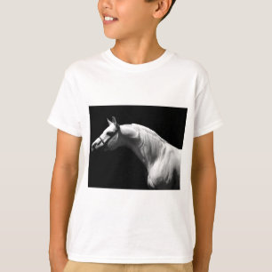 Zwarte en witte paarden t-shirt