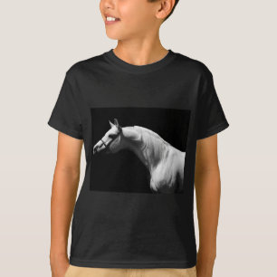 Zwarte en witte paarden t-shirt