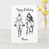 zwarte en witte paardenrivieren kaart (Gele Bloem)