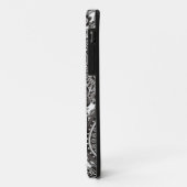 Zwarte en witte Paisley Iphone-draagtas Case-Mate iPhone Case (Achterkant/links)