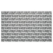 zwarte en witte pandemie stof (Fat Quarter)