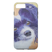 ZWARTE EN WITTE PAPILLON Case-Mate iPhone CASE (Achterkant)