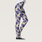 ZWARTE EN WITTE PAPILLON LEGGINGS (Rechts)