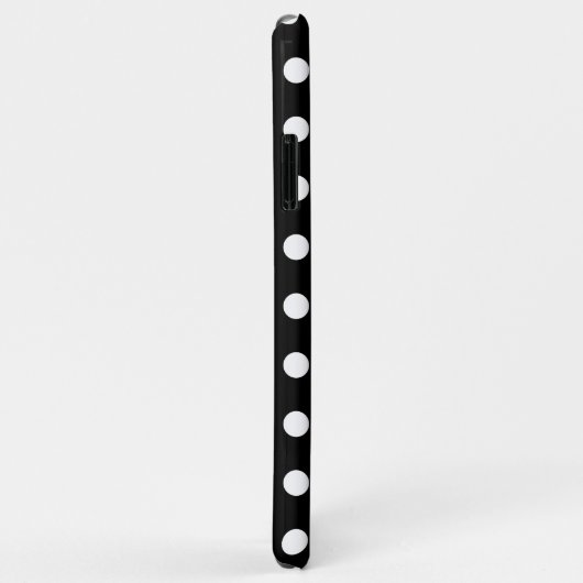 Zwarte en witte pastel Case-Mate iPhone case (Achterkant/rechts)