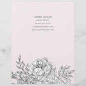 Zwarte en witte peulvruchten flyer (Achterkant)