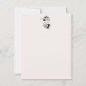 Zwarte en witte peulvruchten notitiekaartje (Voorkant)