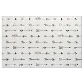 Zwarte en witte pijlen. Modern scandinavisch Stof (Fat Quarter)