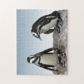 Zwarte en witte pinguïn Puzzle Legpuzzel (Verticaal)