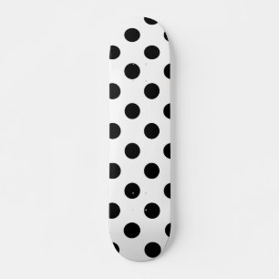 Zwarte en witte poka Dot Persoonlijk Skateboard