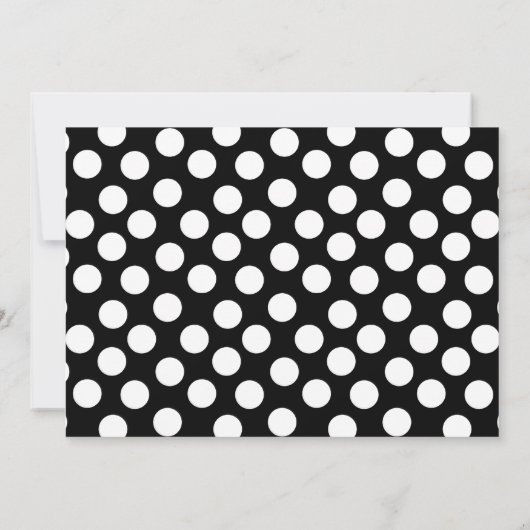 Zwarte en witte poolwand, Stippen; Parijs Kaart (Achterkant)