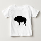 Zwarte en witte Pop Art Buffalo Bison (Voorkant)