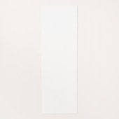 Zwarte en witte Pop Art Fitness Sjabloon Yogamat (Achterkant)