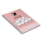 Zwarte en witte schapen notitieboek (Rechterzijde)