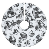 Zwarte en witte schedels Skeletspieren Kunstpatroo