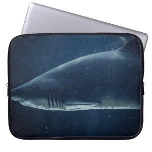 ZWARTE EN WITTE SCHERM ONDER WATER LAPTOP SLEEVE