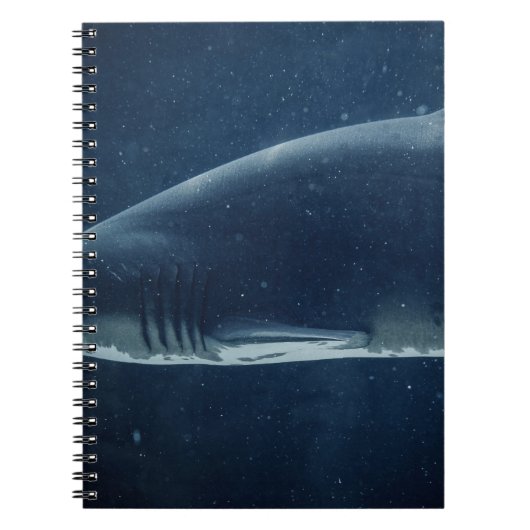 ZWARTE EN WITTE SCHERM ONDER WATER NOTITIEBOEK (Voorkant)