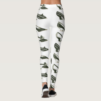  zwarte en witte schoenen leggings