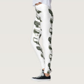  zwarte en witte schoenen leggings (Links)