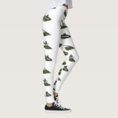 zwarte en witte schoenen leggings (Rechts)