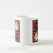 Zwarte en Witte Schotse Terrier-mok Koffiemok (Center)