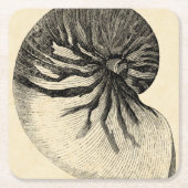 zwarte en witte schroef kartonnen onderzetters (Voorkant)