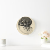 zwarte en witte schroef ronde klok (Huis)