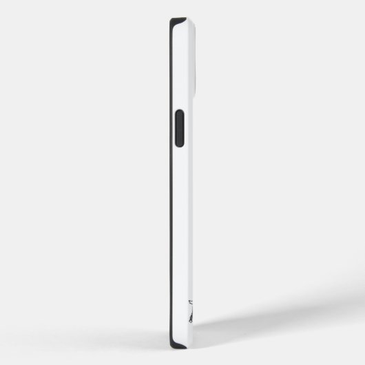 Zwarte en witte Silhouette  Moose Wolf Case-Mate iPhone Case (Achterkant / Rechts)