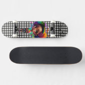 zwarte en witte skateboard (Horizontaal)